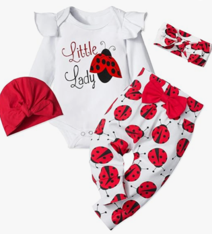 Baby girl Romper Pants - Image 4