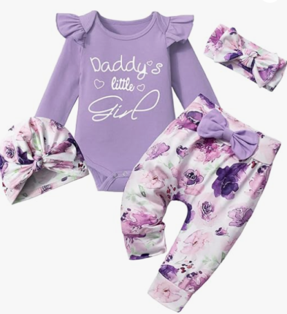 Baby girl Romper Pants - Image 5