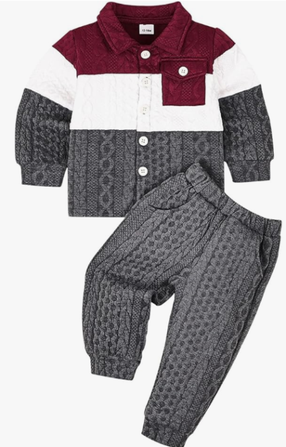 Baby Boy Sweatshirt with Pants - Image 5